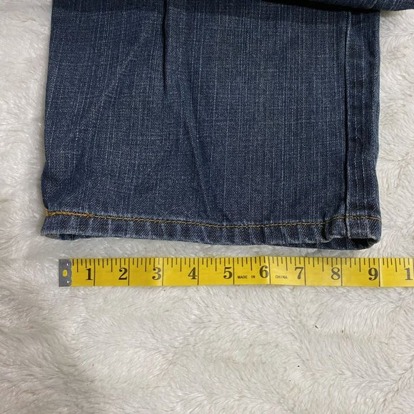 Levi's 559 Men Blue Cotton Relaxed Straight Fit Leg High-Rise Jeans Size W46/L30 - Picture 8 of 11
